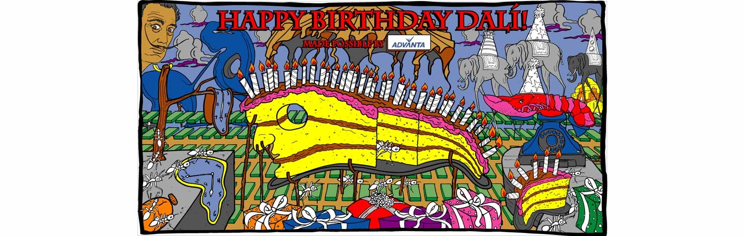 Salvador Dali Birthday - 1127