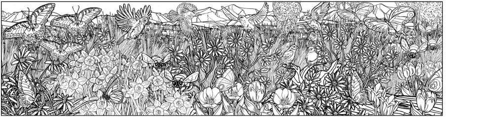 Birds, Bees & Butterflies - 3378