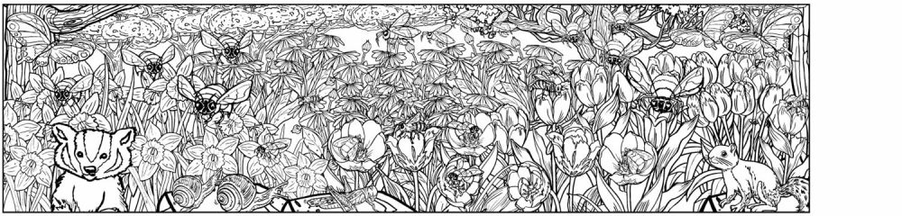 Flowers And Bees - 3232