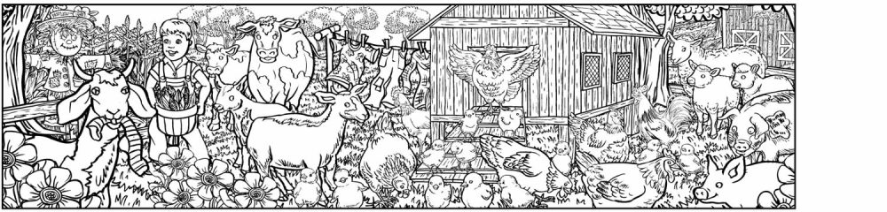 Farm Chickens - 3216