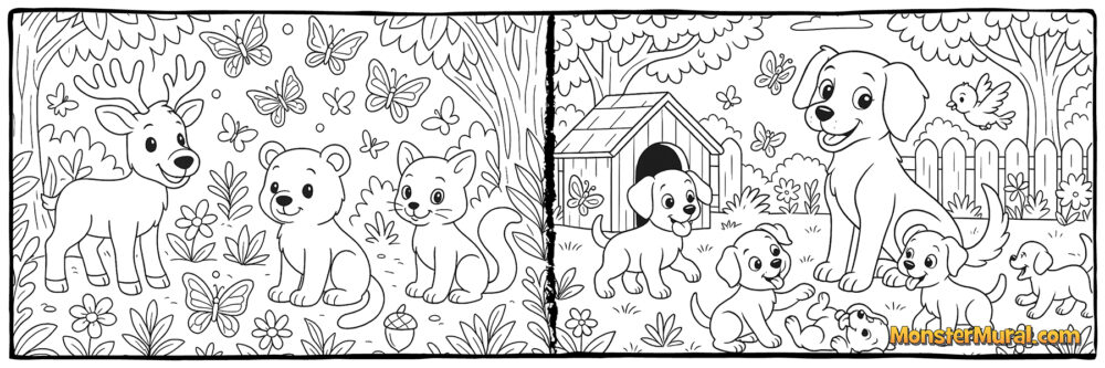 Forest Animals (5181) & Dogs (5062)