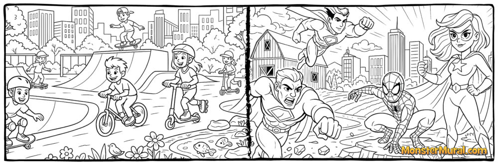 Sports (5302) & Super Heroes (5324)