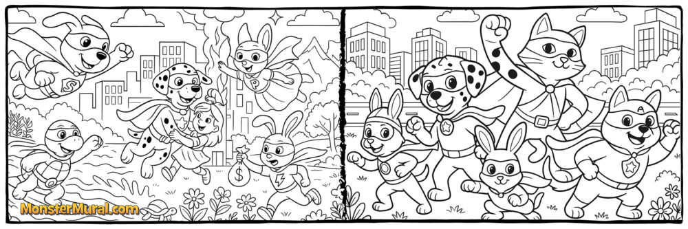 Super Hero Animals (5325/5326)