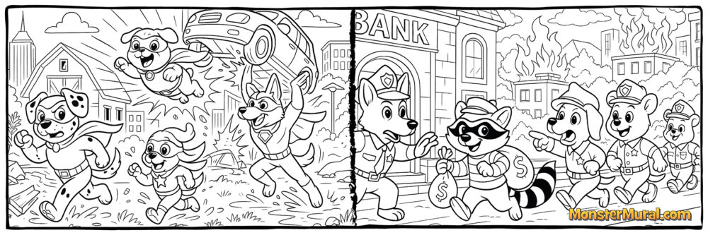 Super Hero Animals (5327) & Police Animals (5224)