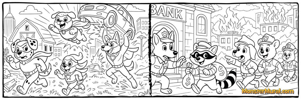 Super Hero Animals (5327) & Police Animals (5224)