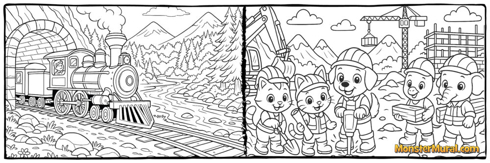 Train (5362) & Construction Workers (5045)