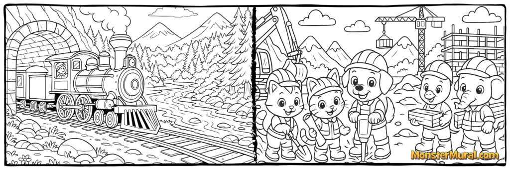 Train (5362) & Construction Workers (5045)