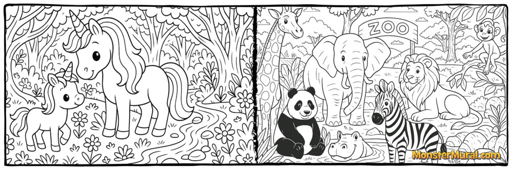 Unicorns (5400) & Zoo Animals (5420)