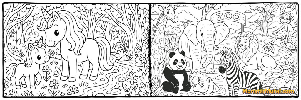 Unicorns (5400) & Zoo Animals (5420)