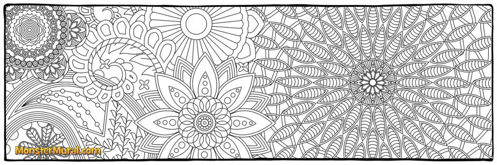 Abstract Adult Coloring Page (5700)