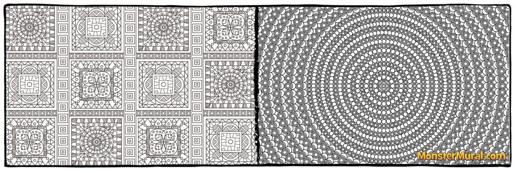 Abstract Adult Coloring Page (5710)