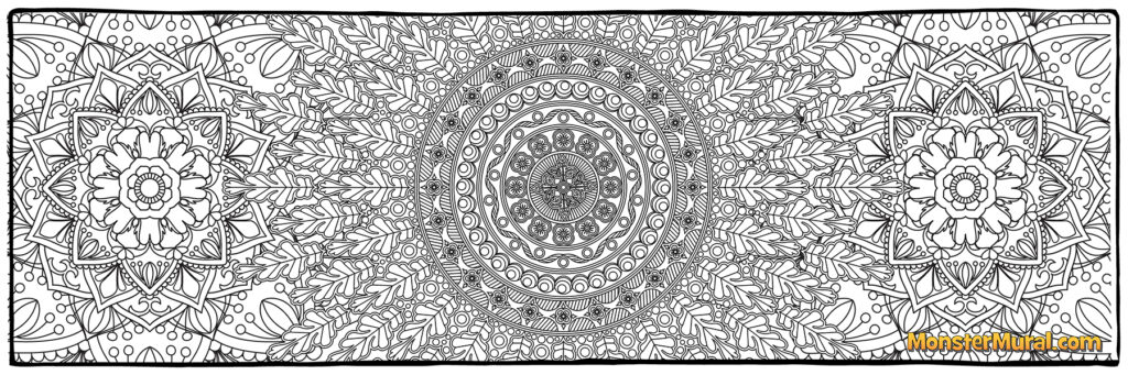 Abstract Adult Coloring Page (5717)