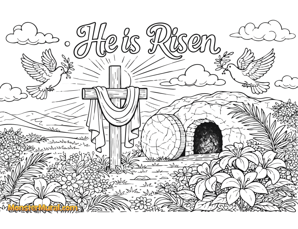 Free Easter Coloring Pages