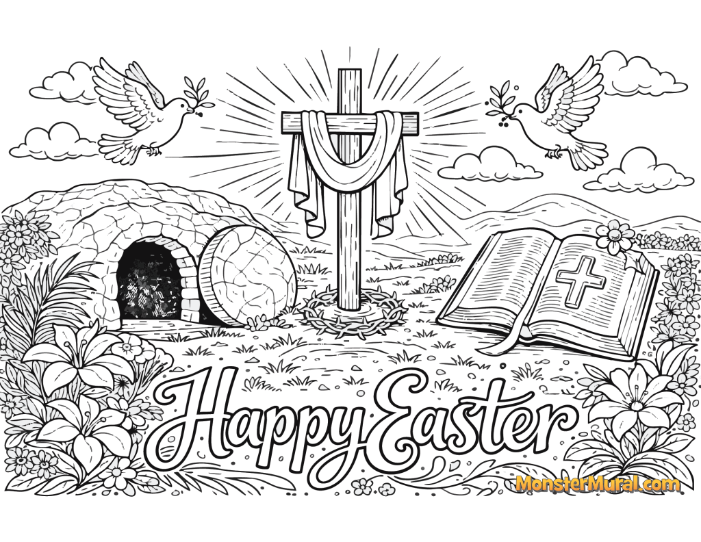 Free Easter Coloring Pages