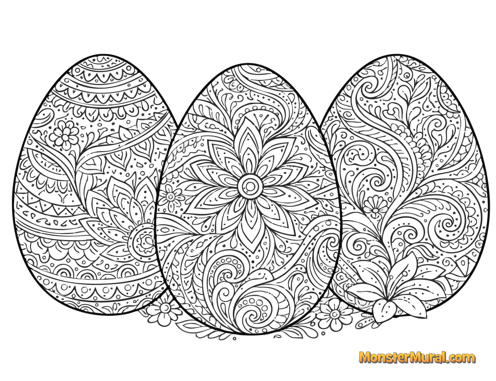 Free Easter Coloring Pages