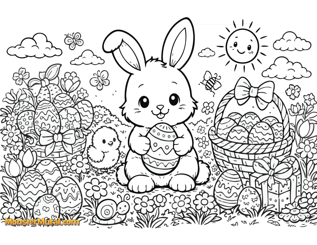 Free Easter Coloring Pages