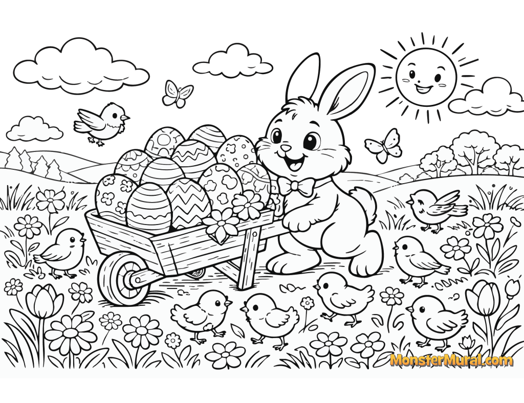 Free Easter Coloring Pages