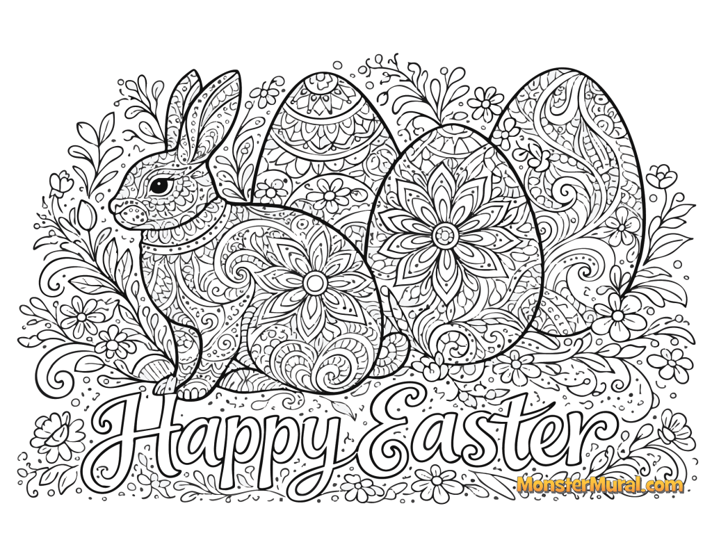 Free Easter Coloring Pages
