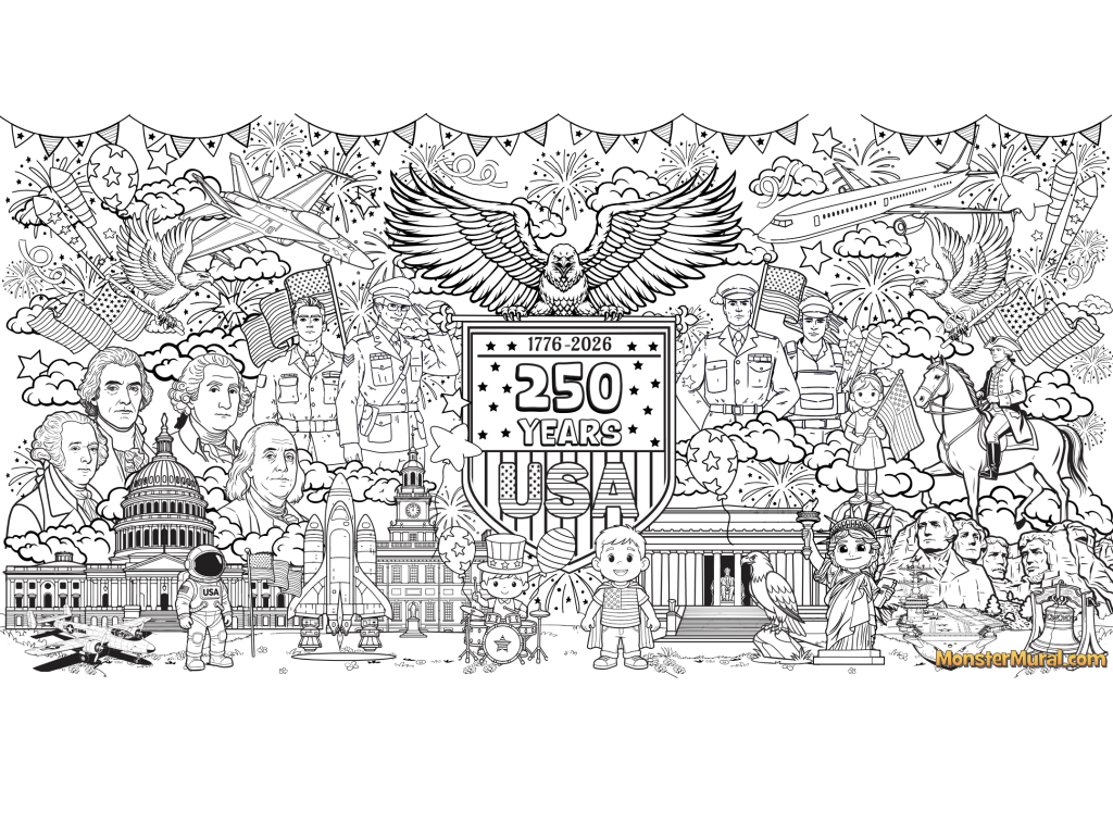 Free 4th of July Coloring Pages